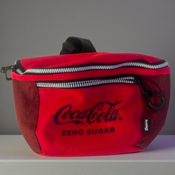 Coca Cola Handbags - Coca Cola Zero Sugar Red Belt Bag